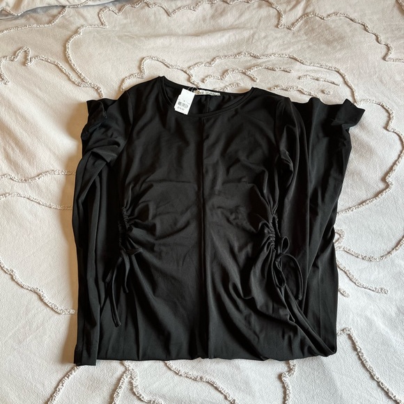 NWT black dress with cutouts - Picture 5 of 5